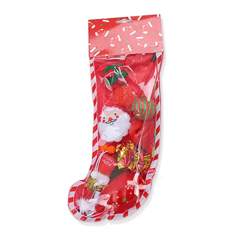 Christmas Pet Toy Stocking