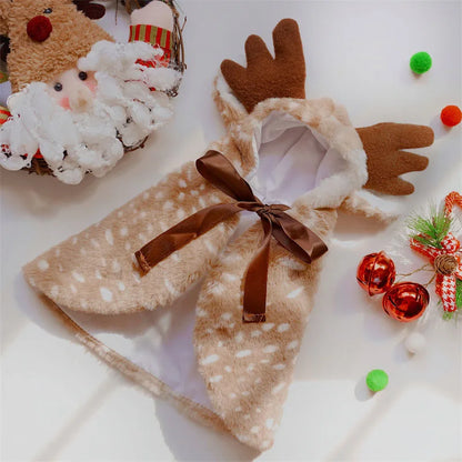 Cozy Reindeer Cape & Hat Costume