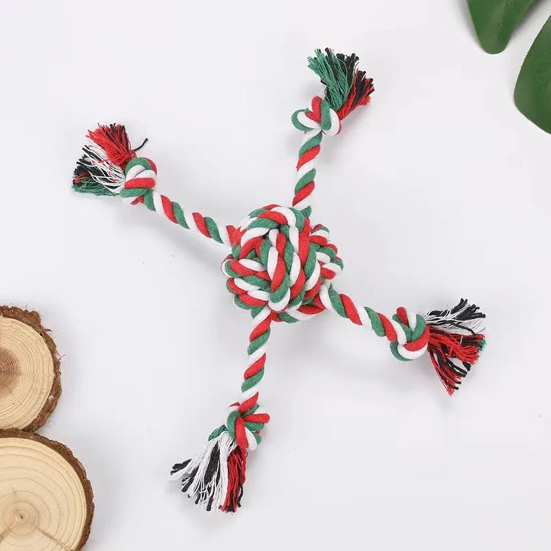 Holiday Dog Toy Set