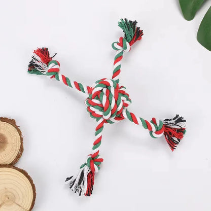 Holiday Dog Toy Set