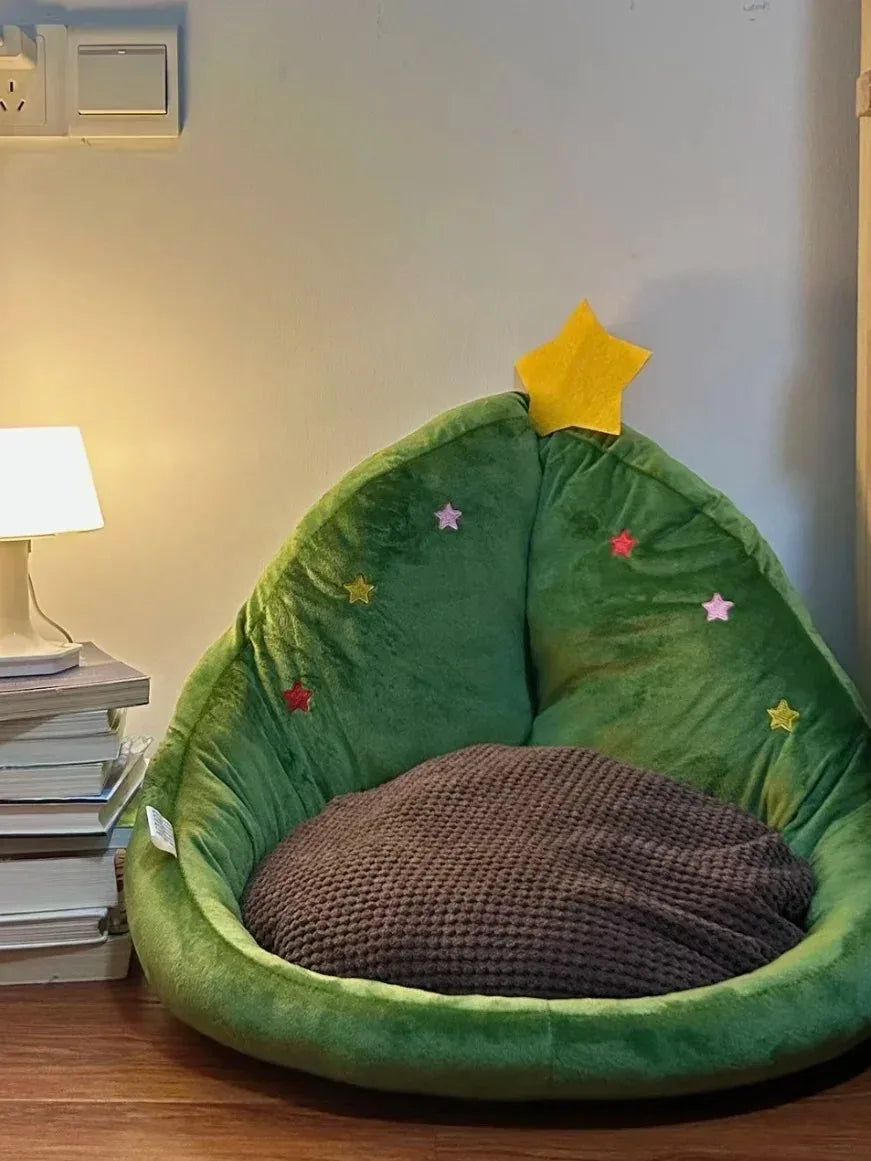Christmas Tree Pet Bed