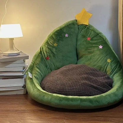 Christmas Tree Pet Bed