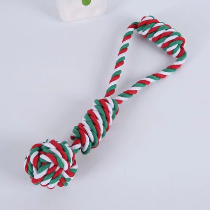 Holiday Dog Toy Set