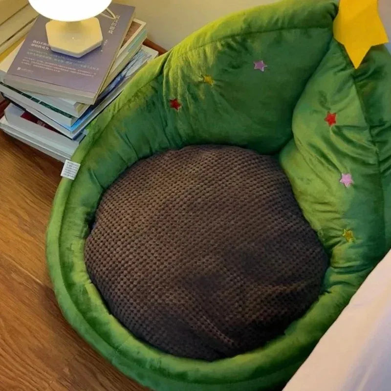 Christmas Tree Pet Bed